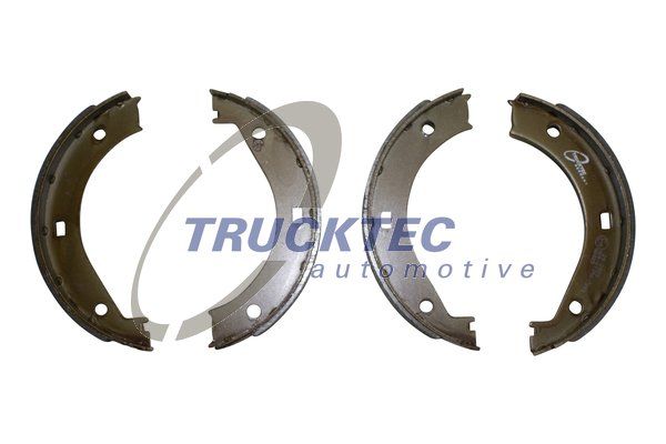 TRUCKTEC AUTOMOTIVE Комплект тормозных колодок, стояночная тормозная с 08.35.004